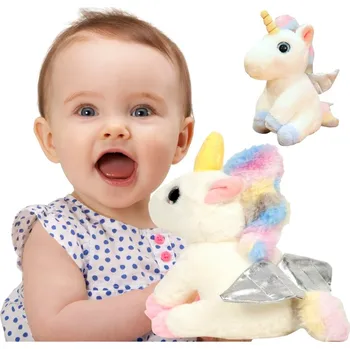 plyšák JEDNOROŽEC PEGAS PLYŠOVÝ PLYŠÁK KONÍK MEDVÍDEK 23CM