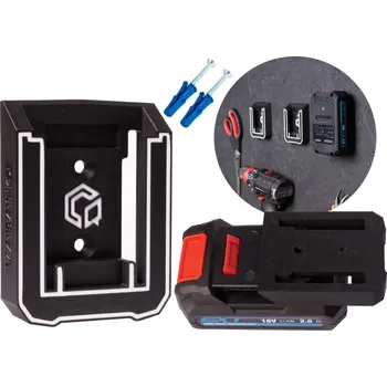 Věšák Držák / Věšák na akumulátor / baterii Erbauer