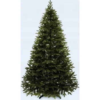 Vánoční stromek UMĚLÝ VÁNOČNÍ STROMEČEK SMRK PE 220 CM PREMIUM HUSTÝ JAKO ŽIVÝ PŘÍRODNÍ