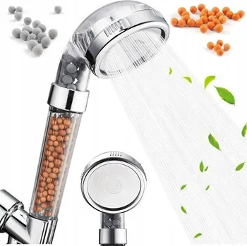 Sprchová hlavice ÚSPORNÁ SPRCHOVÁ SPRCHOVÁ HLAVICE S FILTREM Z IONIZAČNÍCH KAMENŮ