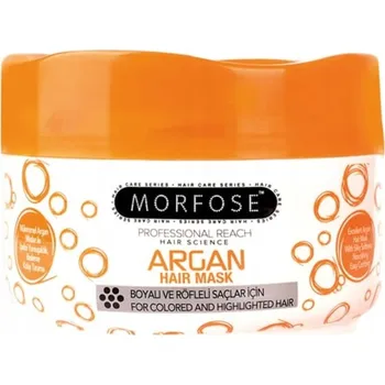 Vlasová regenerace Morfose maska na vlasy 500 ml Argan pro všechny barvy vlasů