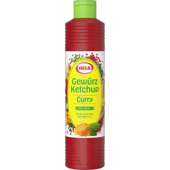Dressing Kečup Hela Curry Delicate 800ml jemný z Německa