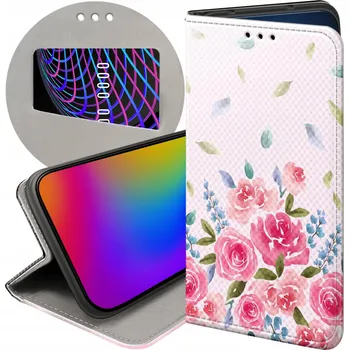 Pouzdro na mobilní telefon Flipové pouzdro Hello Case pro Samsung Galaxy S22 červené