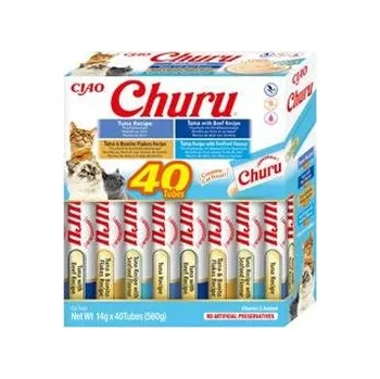 Pamlsek pro kočku Churu Cat BOX Tuna Variety 40x40g