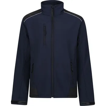Pánská softshellová bunda Regatta Pánská softshellová bunda TRA651 Modrá-Black 3XL