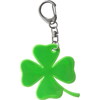 Reflexní klíčenka s karabinou 5,5 cm Leaf