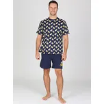 Evona Kosmo tmavě modré/pivní potisk