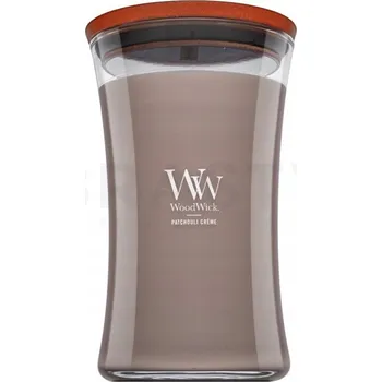 Svíčka Sójová vonná svíčka PATCHOULI CREME Woodwick