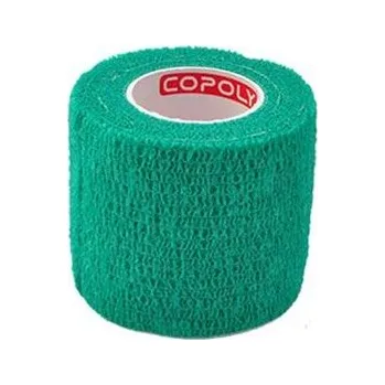 Obinadlo elast. CoPoly 5cm x 4,5m zelená