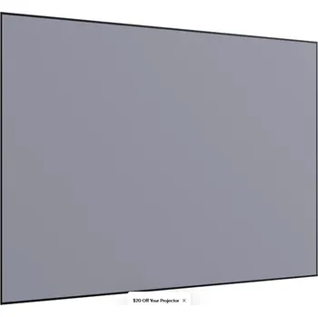 Projekční technika Projekční plátno WANBO Fresnel Anti-Light Screen 985x170