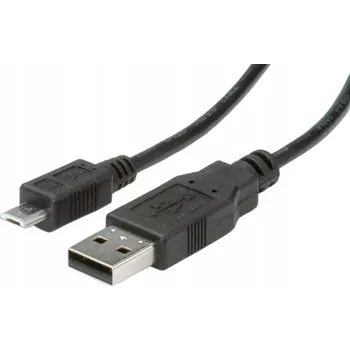 Datový kabel Kabel USBA(M)-microUSB B(M), 5pinů Nokia CA-101, Kodak #8913907 1,8m, černý