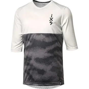 Cyklistické oblečení IXS Carve 1.0 3/4 jersey, blue blush-graphite, M M