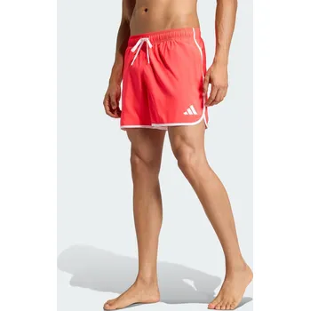 Dámské oblečení ADIDAS PLAVECKÉ ŠORTKY WATER REACTIVE GRAPHIC 5 INCH 2XL BÍLÁ|ČERVENÁ