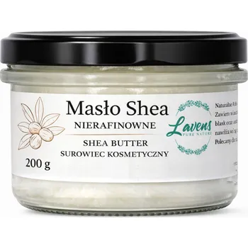 Tělový krém Bambucké máslo SHEA Nerafinované 200g Přírodní 100% Na Tělo Masáž