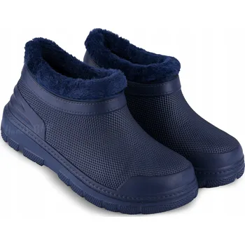 Pracovní obuv HOLÍNKY ZATEPLENÉ dámské krátké pěnové zimní lehké pantofle EVA 44