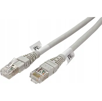 Síťový kabel Patchcord Roline S/FTP 6a RJ45 / RJ45 2 m šedý