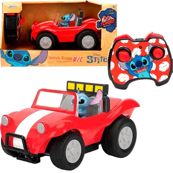 RC model auta Jada Toys Disney RC červené Buggy s figurkou Stitche dálkově ovládané