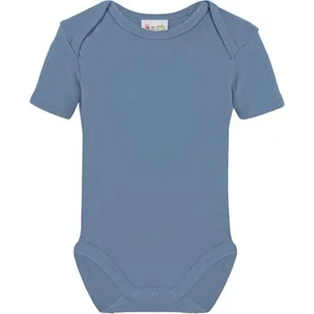 Kojenecký body Link Kids Wear Dětské body s krátkým rukávem X946 Babyblue 50-56