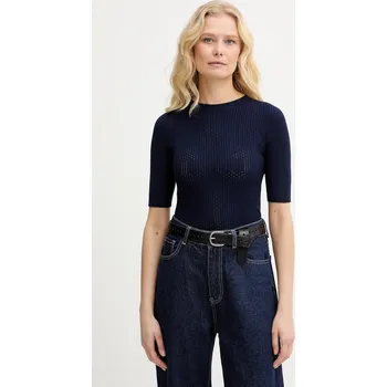 Pánský svetr Svetr Twinset 261TP3402 námořnická modř 59X, vel. M