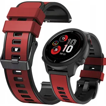Řemínek na hodinky Řemínek ChronSmarta pro Garmin 20mm, červený