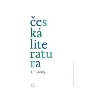 Časopis Česká literatura 1/2025