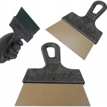 Malířská špachtle ŠPACHTLE NA SÁDROVÉ OMÍTKY, MALÍŘSKÁ ŠPACHTLE TRAPÉZOVÁ NEREZOVÁ - 150 MM