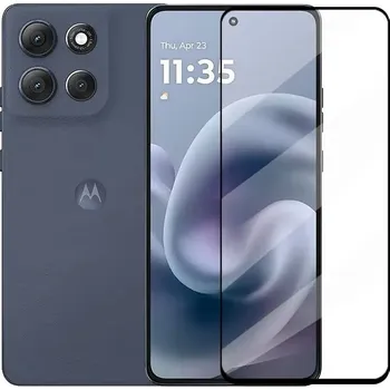 Tvrzené sklo 5D Full Glue černé pro Motorola G86/G86 Power
