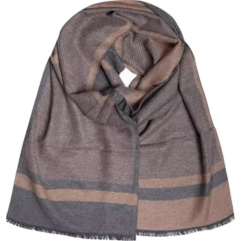 Šátek Šátek Agrafka špendlíky béžový 190 cm - muž