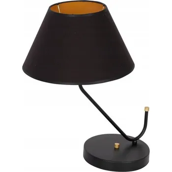 Lampička Stolní lampa Milagro Victoria Black černá, žlutá 60 W