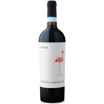 Červené víno La Vela Primitivo di Manduria Fenicottero 2024, La Vela, Manduria DOC
