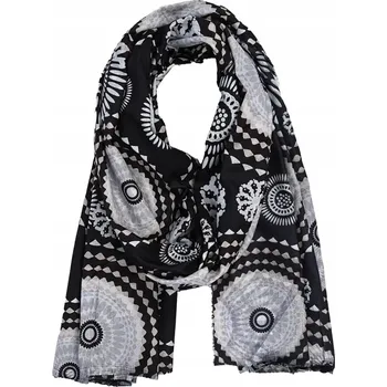 Šála Agrafka šála černá 180 cm - žena