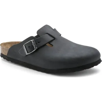 Dámská sportovní obuv Dámské/pánské žabky Birkenstock Boston Black oil leather narrow narrow (0059463) 40
