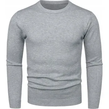 Pánský svetr PÁNSKÝ SVETR KLASICKÝ HLADKÝ ELASTICKÝ