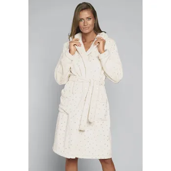 Dámský župan Župan Italian Fashion Styl dł.r. - výprodej Barva: Tělová, Velikost: 2XL