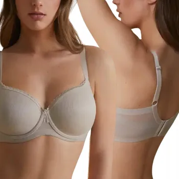 Dámské oblečení Selene vyztužená podprsenka béžová velikost 90D