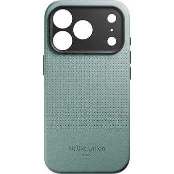 Pouzdro na mobilní telefon Native Union Active Case Slate Green iPhone 17 Pro