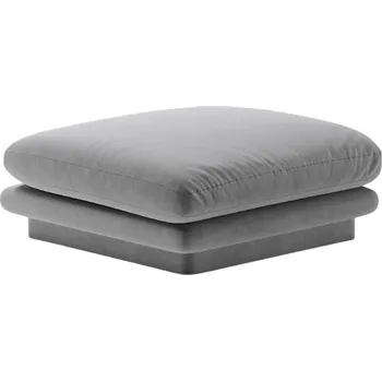 Taburet Micadoni Sametová podnožka Torino 80 x 80 cm