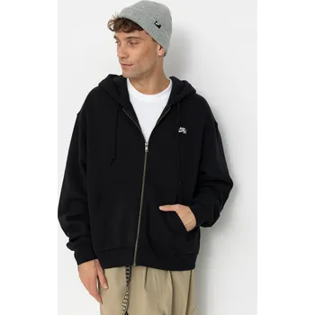 Pánská mikina Nike SB Essential LBR ZHD (black/white) M, černá