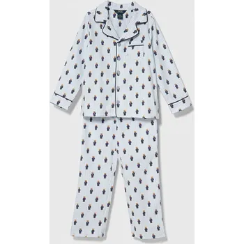 Pánské pyžamo Dětské bavlněné pyžamo Polo Ralph Lauren 9P0149 modrá 05X, vel. 146