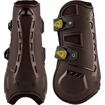 Ochrana nohy a ocasu EQUESTRO Kamaše přední Evolution Equestro, pár, hnědé FULL