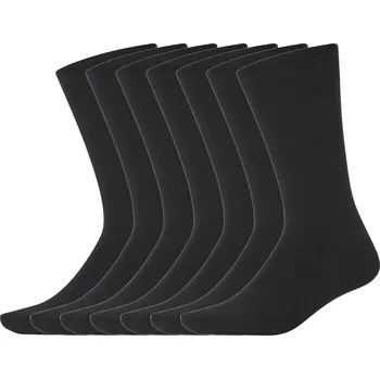 esmara Men Pánské ponožky s BIO bavlnou, 7 párů (černá, 39-42)