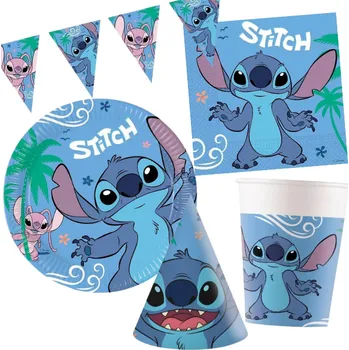 Party dekorace MojeParty Party set pro 6 osob - Stitch a Angel