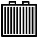 Výměník tepla, vnitřní vytápění NRF 540014