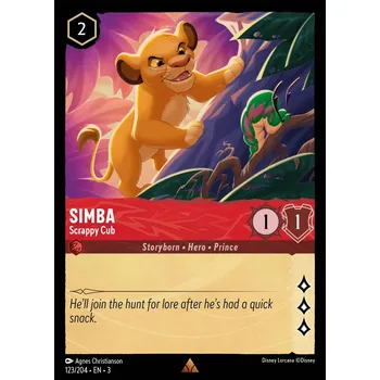 Karetní hra Simba 123/204 - Into the Inklands Typ karty: Standard
