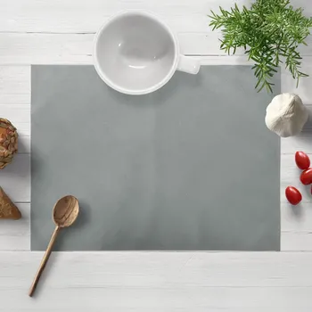 prostírání Sametové prostírání na stůl Velvet Premium SVP-046 Světle šedé 30x40 cm