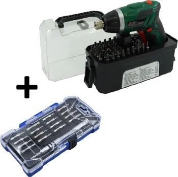 Asist AE2S03DN-52-SAD 3,6 V - akumulátorový šroubovák s příslušenstvím 52 ks