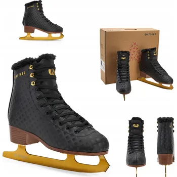 Zimní brusle Dámské krasobruslařské brusle ATTABO Lukso černé 36 Technologie V-výřezu