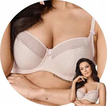 Podprsenka Azal Pola béžová 75E Podprsenka polovyztužená SEMI SOFT