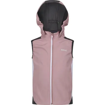 REGATTA Dětská lehká bunda s kapucí 14 LET RŮŽOVÁ|ŠEDÁ