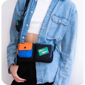 Kabelka Crossbody kabelka Himawari Černá